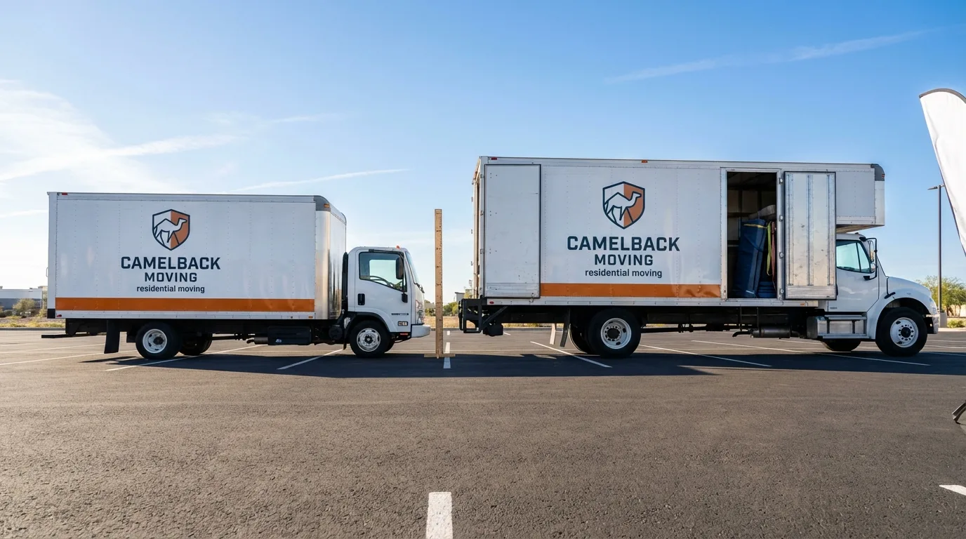 Moving truck size capacity guide in Gold Beach